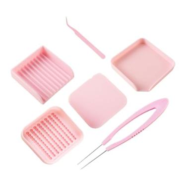 Imagem de rockible Kit de Bandeja para Artesanato com Miçangas Fusíveis, Conjunto de Ferramentas para Artesanato com Miçangas E Projetos DIY