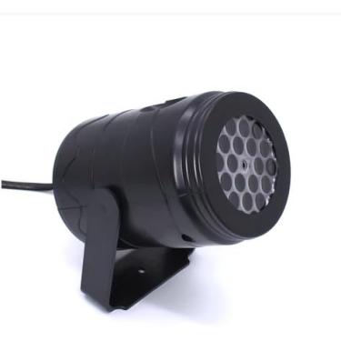 Imagem de Projetor LED Natalino, Luz Laser Colorida para Jardim, Decoração com Desenhos Natalinos