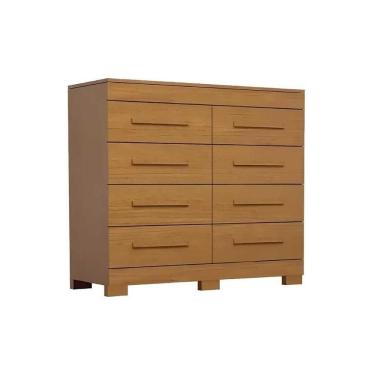 Imagem de Cômoda Casal Nalu C- 8 Gavetas Cinamomo - Acp