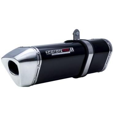 Imagem de Escape / Ponteira Coyote TRS Tri-Oval Alumínio - Lead 110 - Honda, Pre