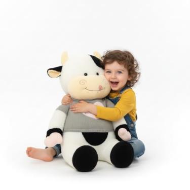 Imagem de Vaquinha de Pelúcia 80 cm – Gigante, Macia e Cheia de Carinho