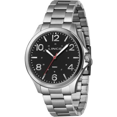 Imagem de Relógio Lince Masculino Ref: Mrmm017L46 P2Sx Casual Preteado