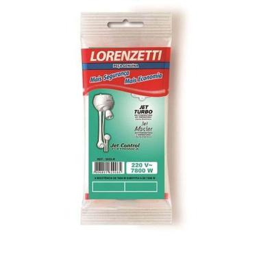 Imagem de Resistência 7800W 220v Para Chuveiro Ducha Jet Turbo-master-control Eletrônica - Lorenzetti