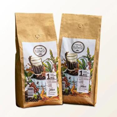 Imagem de Café Kawá Caramelo- 2Kg - moído grosso única - Fazenda Jotacê