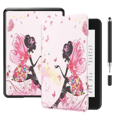 Imagem de Akacy Capa com padrão pintado para Amazon Kindle geração 8ª (versão 2016), modelos SY69JL. fina e leve, à prova d'água (23)