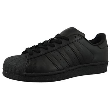 Imagem de adidas Superstar Foundation, tênis masculino, preto (preto central), 38 Reino Unido (42 UE), preto núcleo, preto, 42, Núcleo preto, preto, 39