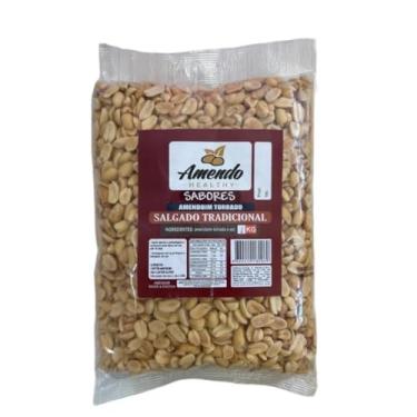 Imagem de Salgadinho Torrado Sem pele e com Pele 1kgTradicional Premium (Salgado Tradicional)