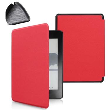 Imagem de Yzlvigrous Capa de Padrão Cruzado para Kindle Paperwhite 7/6/5ª Geração 2015/2013/2012, Tampa de 6 Polegadas com Sono Automático e Acordar, TPU Mole de Volta, Modelo: DP75SDI /EY21