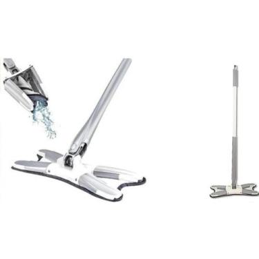 Imagem de Esfregão Mop De Limpeza Ajustável Triangular 360 Giratório - BR