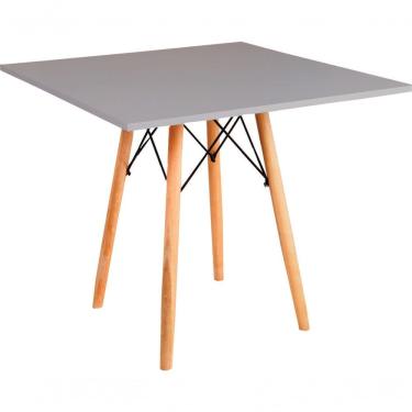 Imagem de Mesa Eames Eiffel Quadrada 100 Cm - Cinza