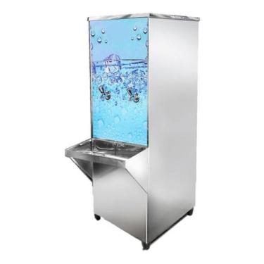 Imagem de Bebedouro De Coluna Ind. 50L Jato/torneira - Frisbel 220V