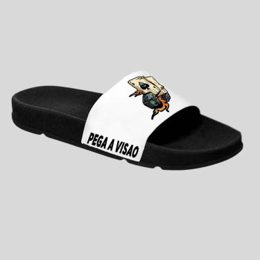 Imagem de Chinelo Slide Adulto e Infantil Desenho Kids Confortável Estampado Baralho-Masculino
