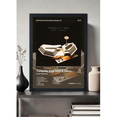 Imagem de Quadro Arctic Monkeys Tranquility Bas. (Colored) Com Vidro Tamanho:21c