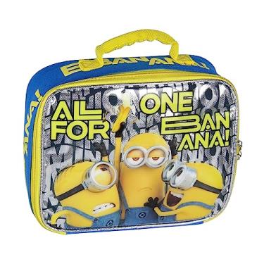 Imagem de AI ACCESSORY INNOVATIONS Lancheira Meu Malvado Favorito Minions uma lancheira infantil com isolamento de banana para alimentos quentes e frios, bebidas e lanches
