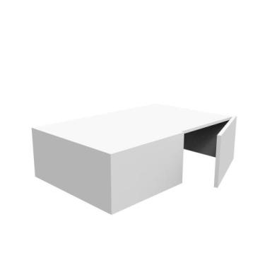 Imagem de Maleiro para Módulo New Tuyo 2 Portas Branco 90 cm - Keva