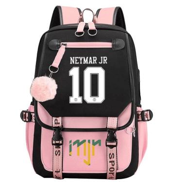 Imagem de Mochila Anime School Neymars Kids Children Oxford 29x16x46cm