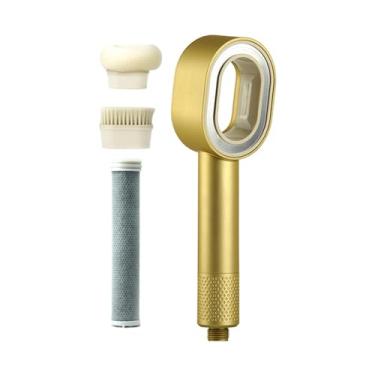 Imagem de Ｂｅｓｇａ Chuveiro com esponja filtrante e escova, fácil de instalar, ideal para lavar carros, Ouro