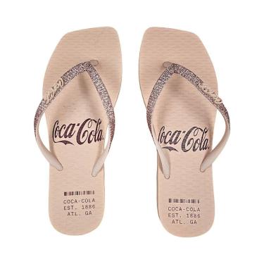 Imagem de Chinelo Coca Cola Alma Square Feminino-Feminino