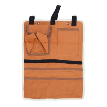 Imagem de Saco de armazenamento para acampamento, lona, ​​à prova d'água, economia de espaço, vários bolsos, organizador para barraca, dossel, uso doméstico, viagem ao ar livre