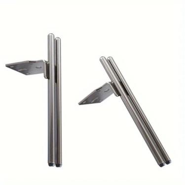 Imagem de Pernas de armário de metal mesa de centro pés de armário de TV de metal pernas de armário de cozinha substituição de móveis pernas de sofá banquinho de mesa pernas de metal casa DIY projeto para casa