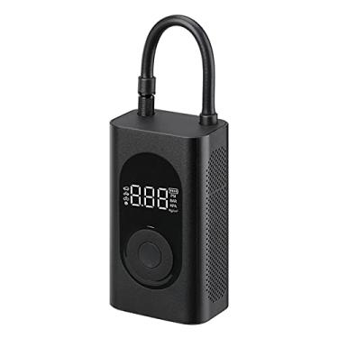 Imagem de Compressor de Ar Elétrico Sem Fio Portátil Bomba Inflação Compacta com Lâmpada LED para Carro Basquete Motocicleta