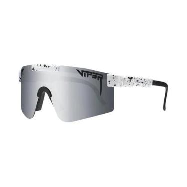 Imagem de Óculos De Sol Unissex Pit Viper UV400 Para Ciclismo, Caminhada, Beiseb