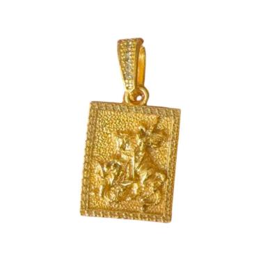 Imagem de Pingente São Jorge P - Banhado A Ouro 18K