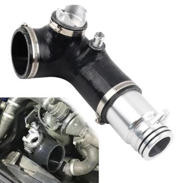 Imagem de Aosuracing Mangueira de tubo de entrada turbo compatível com BMW F20 125i/ F22 228i/ F30 320i 328i/F32 420i 428i/F10 520i 528i N20 N26 2.0T, aumenta a potência, melhora a resposta turbo e menos atraso