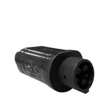 Imagem de Adaptador de carregamento ev tipo 1 para tipo 2, adaptador de carregador tipo 2 para GBT, conector de carregador EV para carro elétrico tipo 2 GBT (tamanho: tipo 2 a tipo1)