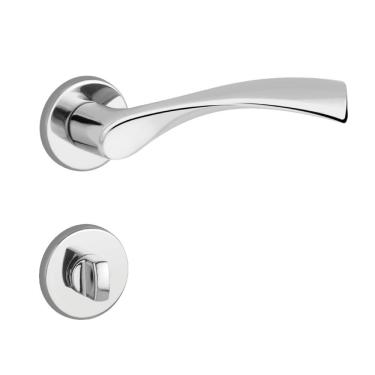 Imagem de Fechadura Para Banheiro Emma 55mm Cromado - 42-2224 - Lockwell