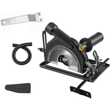 Imagem de Base de corte do conversor de rebarbadora com conjunto de proteção contra poeira