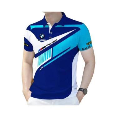 Imagem de Camisa Polo Masculina Solta De Secagem Rápida Para Verão, Traje De Cic