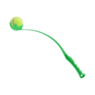 Imagem de Conjunto De Lançador De Bolas De Tênis Para Animais De Estimação Duráv