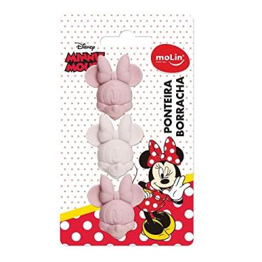 Imagem de Molin Borracha Ponteira Minnie - Blister com 3 Unidades