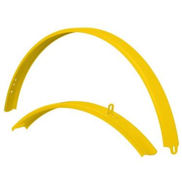 Imagem de Paralamas Ultra Bikes Par Summer Wave Aro 26, Amarelo, Único