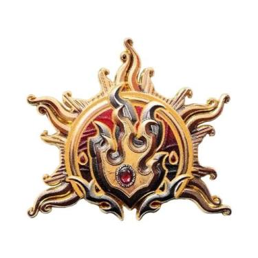Imagem de Broche De Metal Unissex Baldur's Gate 3 Para Cosplay De Jogos - Acessó