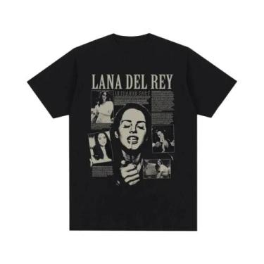 Imagem de Camiseta Vintage De Lana Del Rey Ultraviolence Para Mulheres, Estilo H
