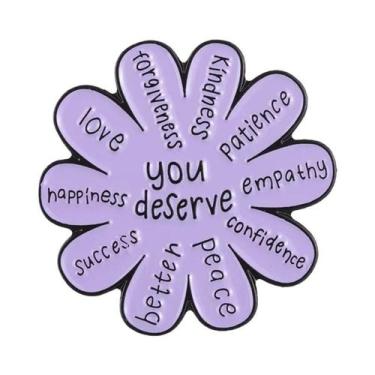 Imagem de Pins De Esmalte De Conscientização Sobre Autismo, Saúde Mental E Autoc