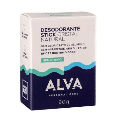 Imagem de Alva Cristal Stick Stone Refil Vegano - Desodorante 90g