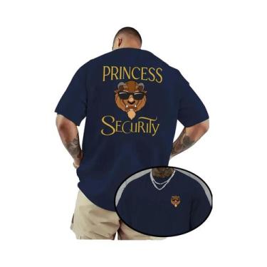 Imagem de Camiseta De Algodão Oversized Masculina Com Estampa Da Disney a Bela E