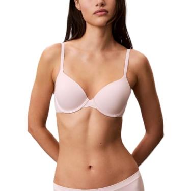 Imagem de Calvin Klein Sutiã feminino perfeitamente forrado levemente forrado com toque de memória, Coxa de ninfa, 40D