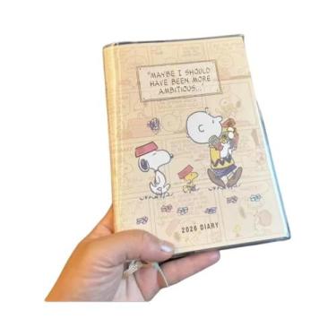 Imagem de Caderno De Colorir Snoopy B6 Fofo 2026, Calendário De Planejamento De 