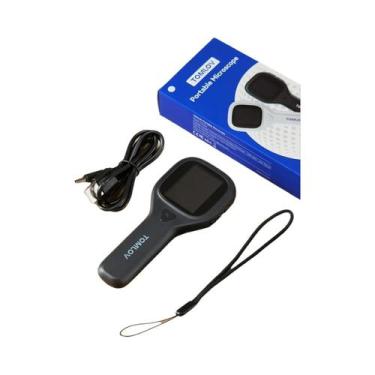 Imagem de Microscópio Digital Portátil Para Crianças E Adultos Com Luz, Lente De