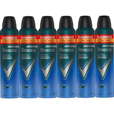Imagem de Kit Desodorante Antitranspirante Aerosol Rexona Active Dry 72 horas 25