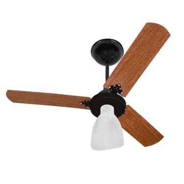 Imagem de Venti-Delta Ventilador de Teto Inverter Delta Controle Remoto Bivolt Preto/Mogno