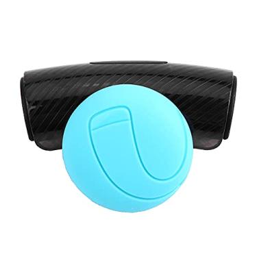 Imagem de LiebeWH Girador Universal do Botão do Volante Carro, Alça de Energia Emborrachada para Fácil Controle, Perfeito para Manobras e Estacionamento Em Baixa Velocidade (Azul)