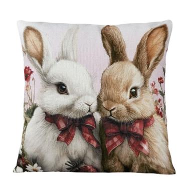 Imagem de Almofada De Páscoa Casal Morango 499155 40x40cm