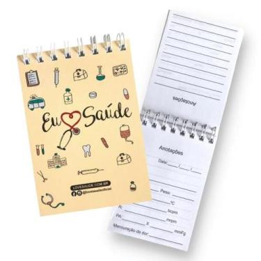 Imagem de Bloquinho de Anotações Personalizado Enfermagem - Love Saúde