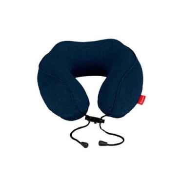 Imagem de Travesseiro de Memória Ergonomico Azul-Marinho 090373-72 - SESTINI