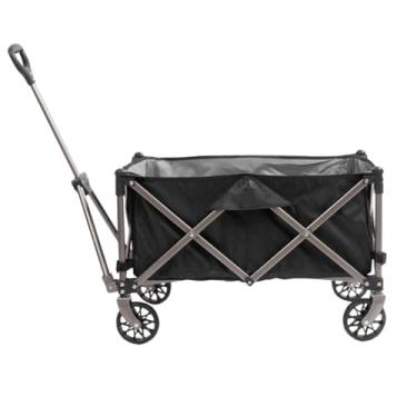 Imagem de Carrinho Dobrável Multiuso para Camping – Wagon Portátil 230L com Rodas, até 100kg para Praia, Jardim e Lazer(70L)